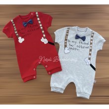 BabyMü Papyonlu Yazlık Tulumlar